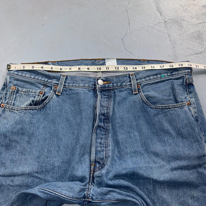 Levis 501 Vintage Y2K XX Straight Leg Jeans Blue Light Wash 40x32 Act 40x30