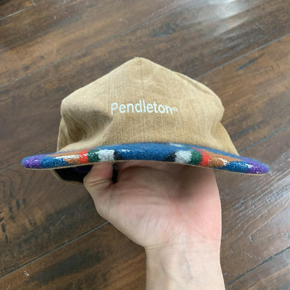 Vintage Pendleton Wool Men Strapback Ajustable Aztec Hat Baseball Cap 80s 90s