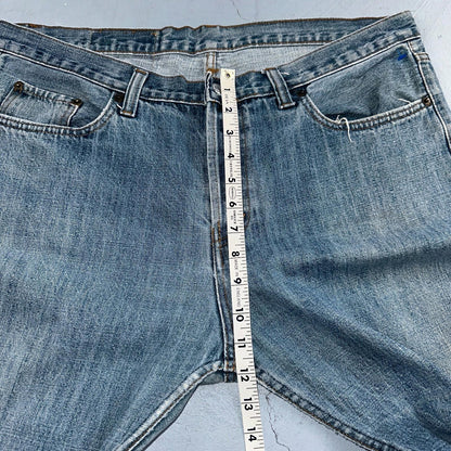Levis 501 Vintage Y2K XX Straight Leg Jeans Blue Med Wash 38x36 Act 37x29