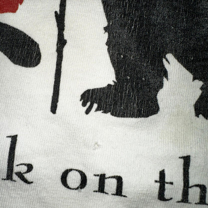VTG Y2K Adirondack Mountains Walk On The Wild Side T Shirt XL Animals Lot 2