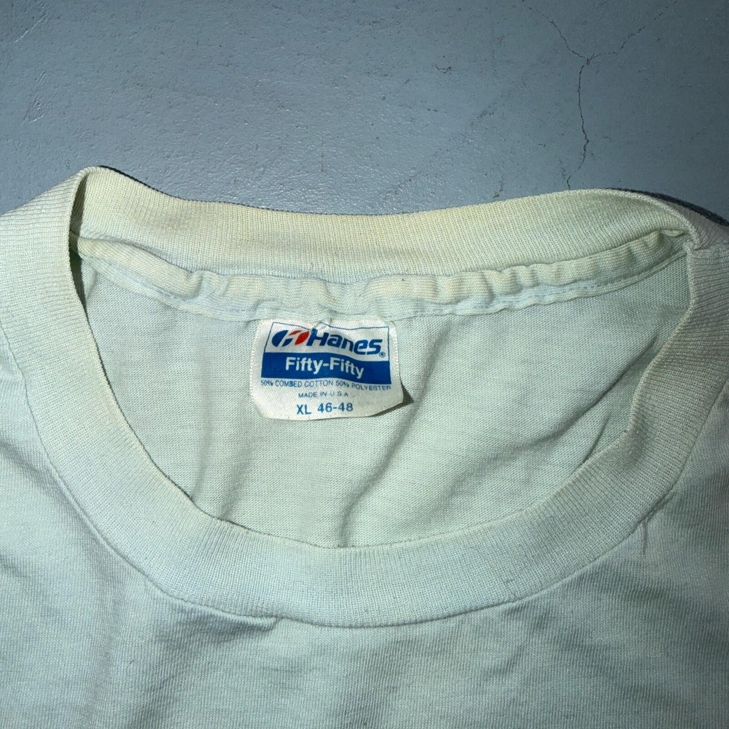 US Mission Abidjan VTG T Shirt Cote Divore 80s 1980s Hanes XL Army Single Stitch