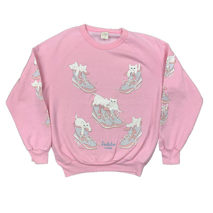Nike Vintage Sweatshirt Mens T Shirt Pink Cats Cute Animals Canada Shoes Love