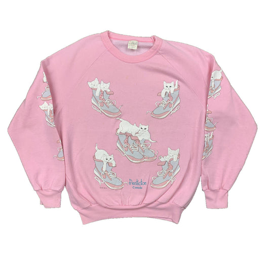 Nike Vintage Sweatshirt Mens T Shirt Pink Cats Cute Animals Canada Shoes Love