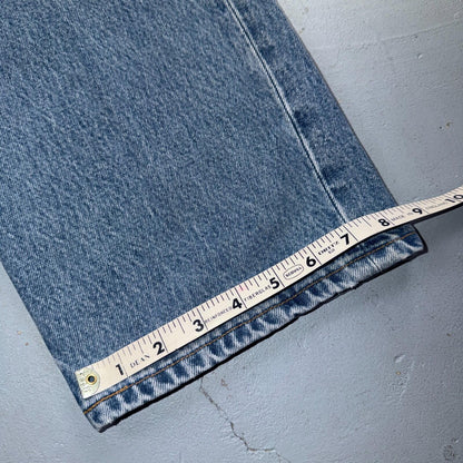 Levis 501 Vintage Y2K 90s XX Straight Leg Jeans Blue Light Wash 42x34 Act 40x34
