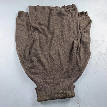 Eileen Fisher 100% Baby Alpaca Turtleneck Sweater Brown Size Small Luxury