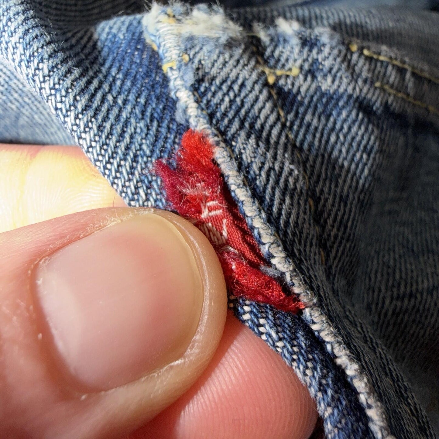 Levis 501 Big E Vintage 60s Redline Selvedge USA XX 1960s Jeans 66 Act 31x30