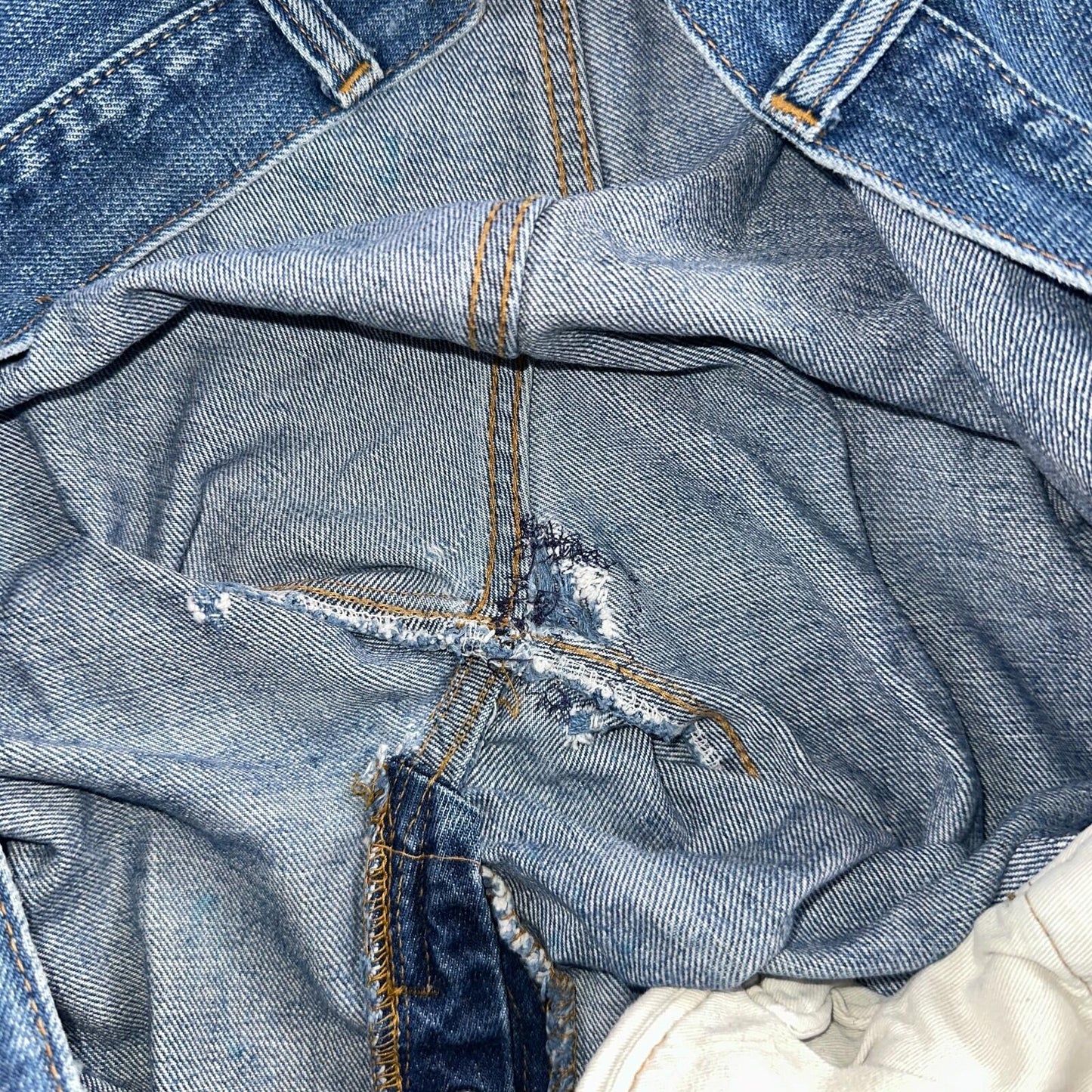 Levis 501 Vintage 70s SS Redline Selvedge USA XX Jeans Med Wash 48x30 Act 44x27