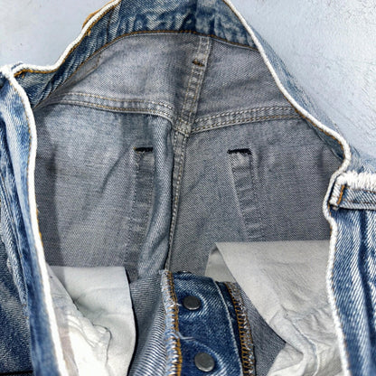 Levis 501 Vintage 80s Redline Selvedge USA XX Jeans Light Wash 1980s Act 28x32