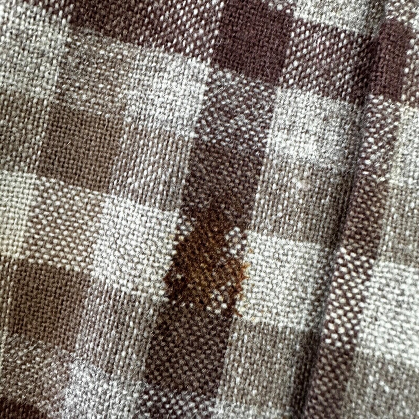 VTG 1950s Pendleton Board Shirt Loop Virgin Wool Plaid Flannel Shirt 50s Brown