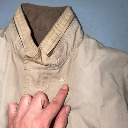 Vintage 70s London FOG Full Zip Outerwear Windbreaker Jacket 40 Thrashed Ricky