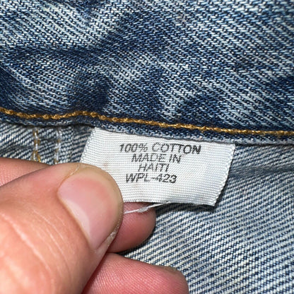 Levis 501 Vintage Y2K XX Straight Leg Jeans Blue Light Wash 40x34 Act 40x32