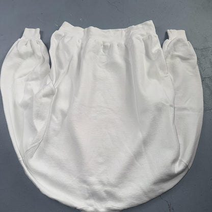 Russell Athletic XL Sweatshirt 90s VTG Crewneck White Basic Blank Essential