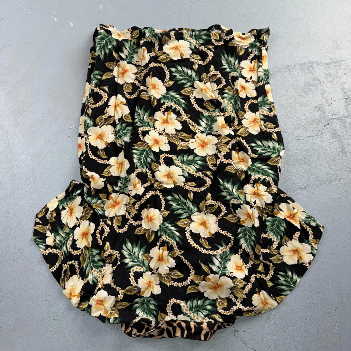 Denim & Supply Ralph Lauren Womens Button Down Blouse Top Small Tropical Floral