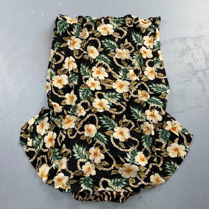 Denim & Supply Ralph Lauren Womens Button Down Blouse Top Small Tropical Floral
