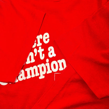 Coke Champion 80s VTG T Shirt Promo Soda Diet Challenger Real Thing 1980s Graphi