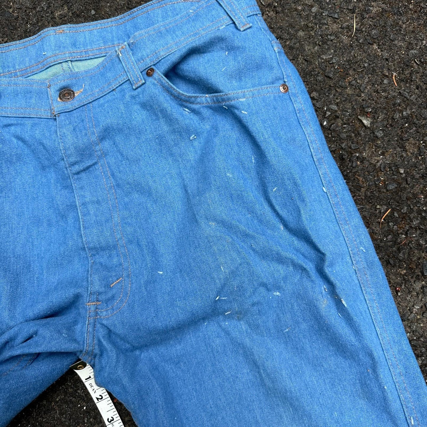 Levis VTG Orange Tab Jeans Mens 38x32 Blue 43415-4514 Fits 38x32 USA 35x31