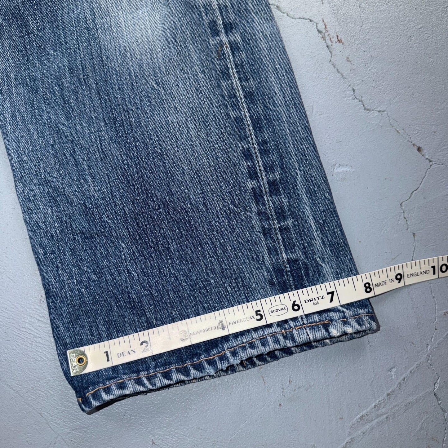Levis 501 Vintage 70s SS Redline Selvedge USA Jeans Light Wash XX Act 31x26
