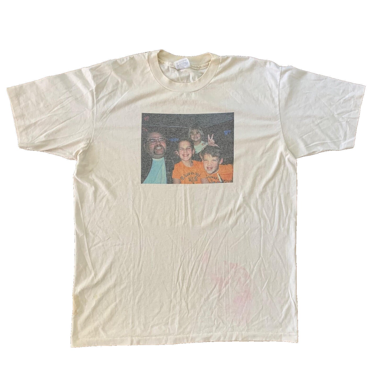 Funny Photo Vintage T Shirt hanes Thrashed Nirvana Random Family Rock Grunge Rap