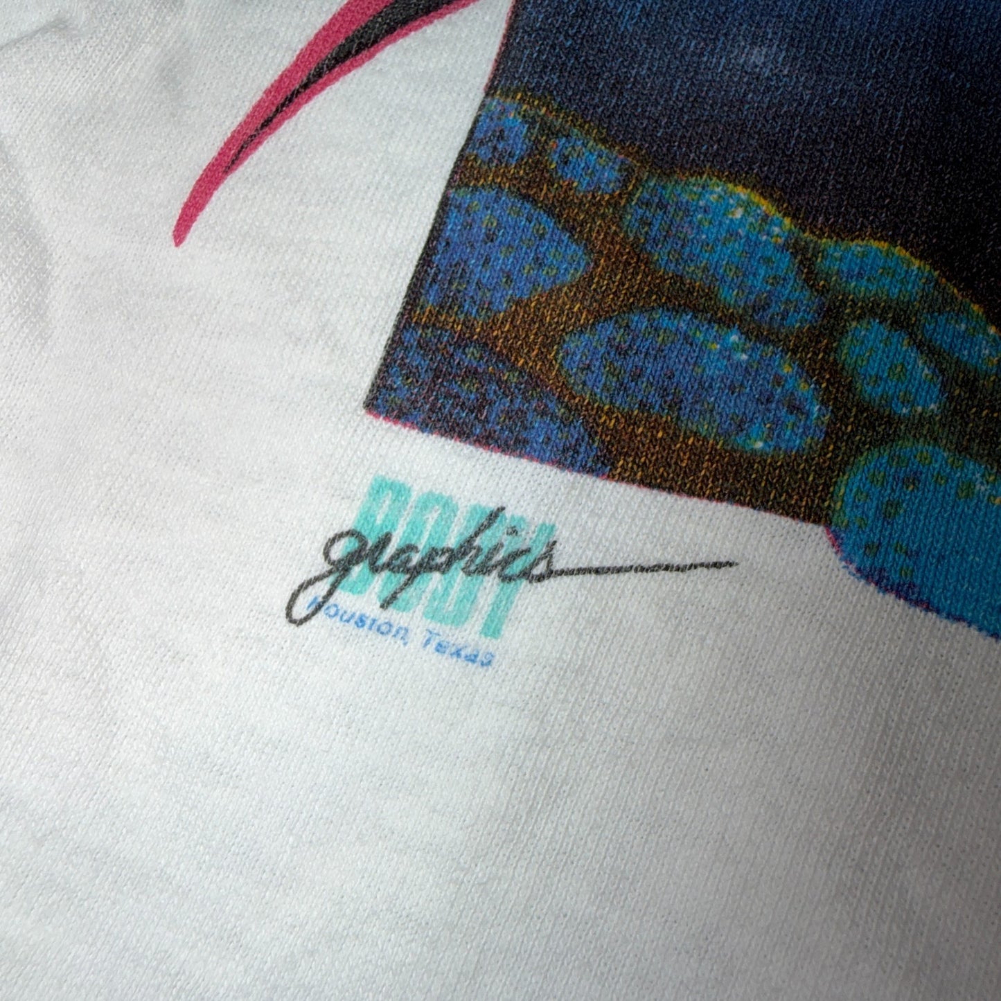 Shedd Aquarium Chicago 80s VTG T Shirt Fish Ocean Travel Museum Art Graphic