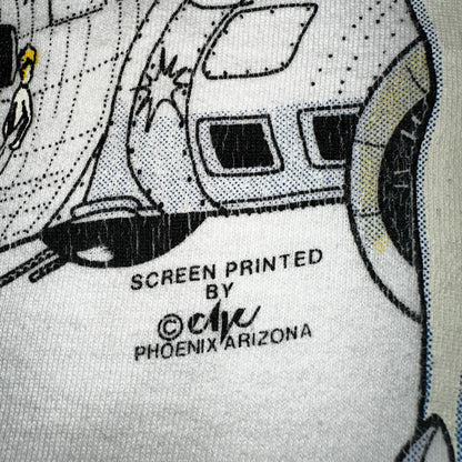 Vintage Arizona Wing Caf Ghost Squadron Sentimental Journey T-Shirt Size XL