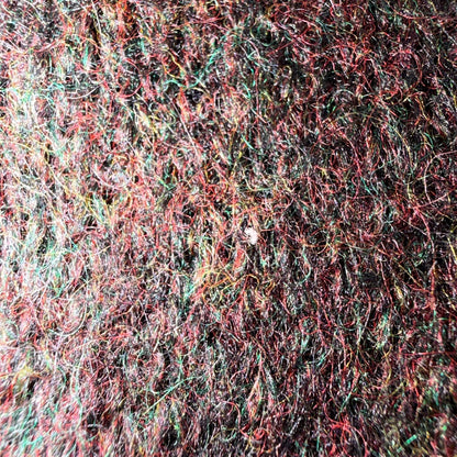 VTG 60s Kid Mohair Cardigan Sweater Medium Cobain Shaggy Wool Rockabilly 1960s