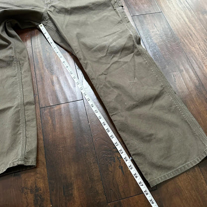 Carhartt Duck Relaxed Fit Jeans Carpenter Pants Brown 103279 217 Mens Size 40x30