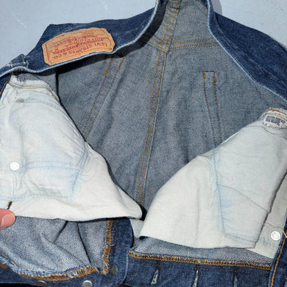 Levis 501 Vintage 80s Redline Selvedge USA XX Jeans Dark Wash 34x38 Act 31x34