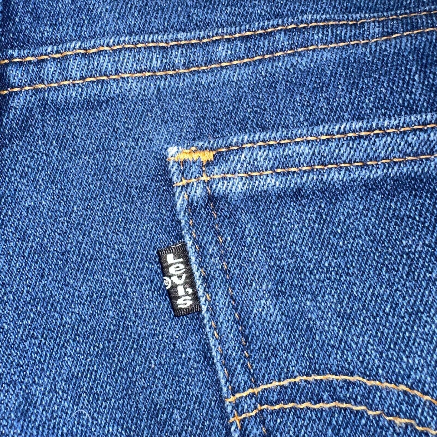 Levis 517 Vintage 90s USA Orange Tab Bootcut Flare Blue Jeans 38x31 Act 36x29