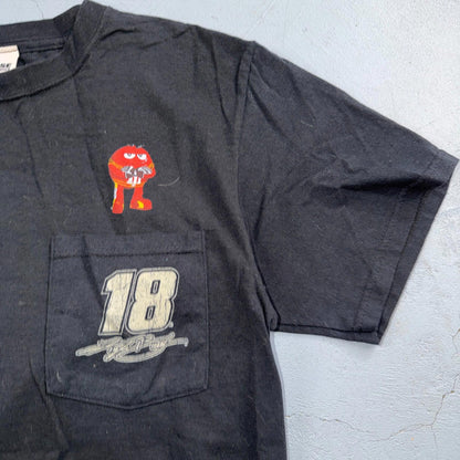 Chase Nascar Kyle Busch 2018 Cup Champion M&M Sponsor T-shirt Size M