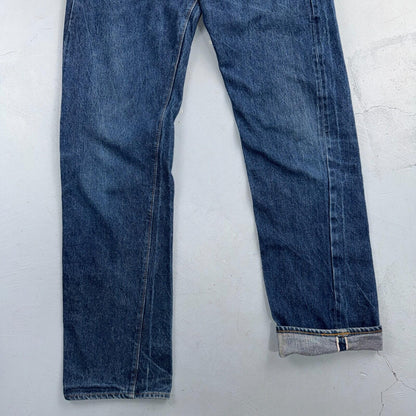 Levis 501 Vintage 80s Redline Selvedge USA XX Jeans Dark Wash 34x38 Act 31x34