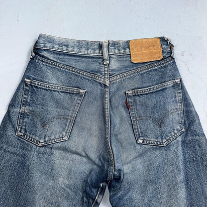 Levis 501 Big E Vintage 60s Redline Selvedge USA XX 1960s Jeans 27x30 Act 25x28