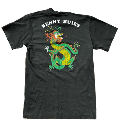 Chinese Art Dragon Sheridan Oregon Vintage T Shirt PDX Portland Food Asian 90s