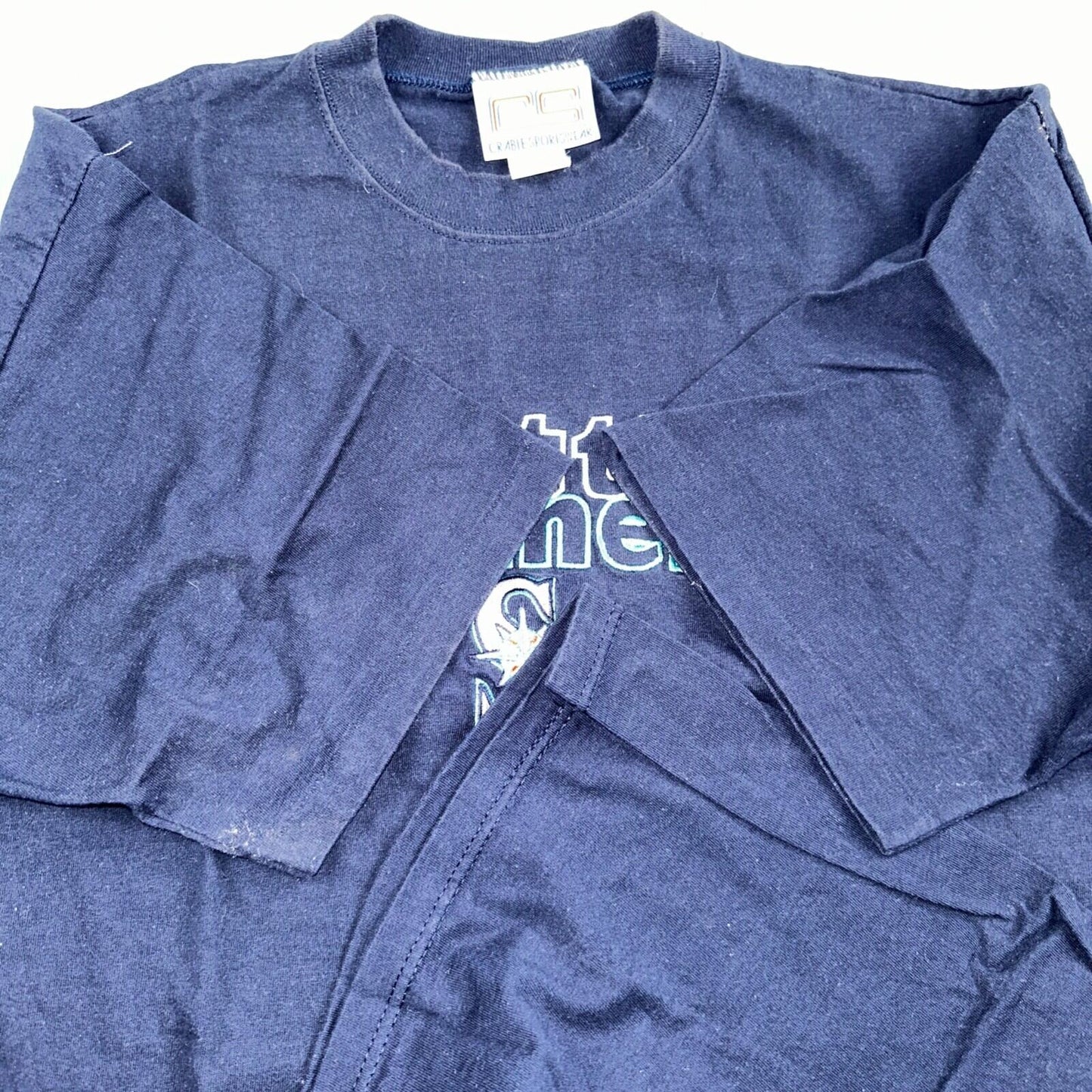 Seattle Mariners Crable Sportswear VTG T Shirt MLB Baseball 90s Single Stitch