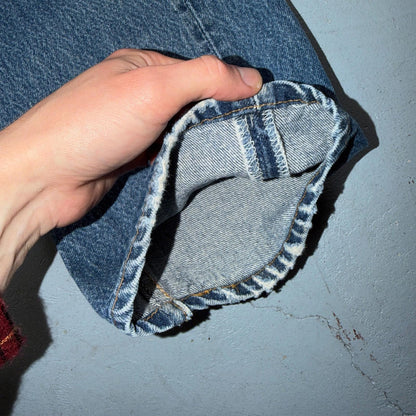 Levis 501 Vintage 80s USA XX Straight Leg Jeans Blue Light Wash 34x33 Act 32x29