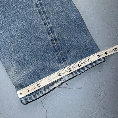 Levis 501 Vintage 80s Redline Selvedge USA XX Jeans Light Wash 34x36 Act 32x32