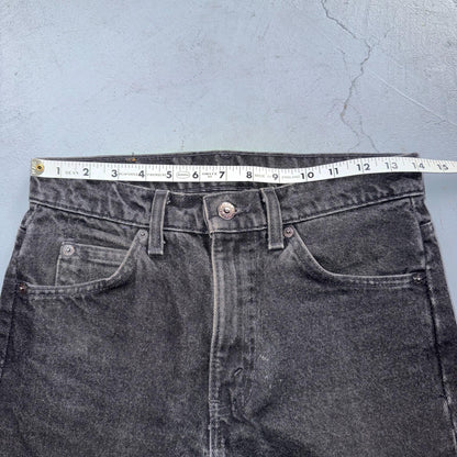 Levis 505 Vintage 90s 40505 Orange Tab Black Jeans 29x32 USA 1990s Act 28x28