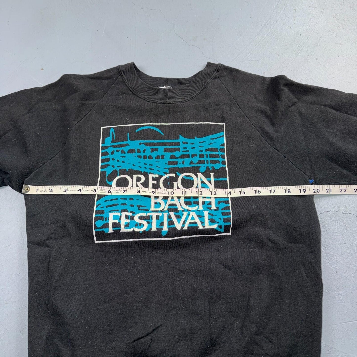 1980s VTG Oregon Bach Festival Sweatshirt USA Crewneck Basic 80s Jumper