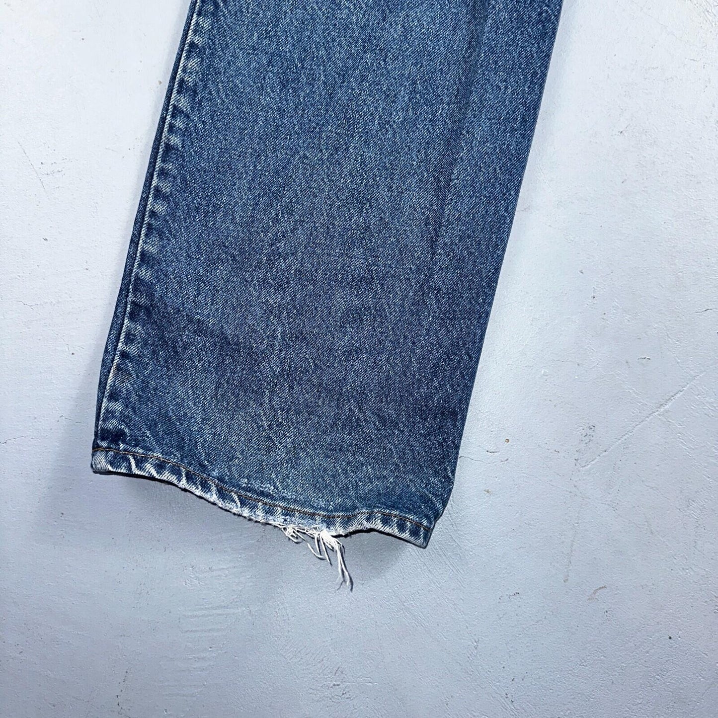 Levis 517 Vintage 90s Canada Orange Tab Bootcut Flare Blue Worn Jeans Act 38x30