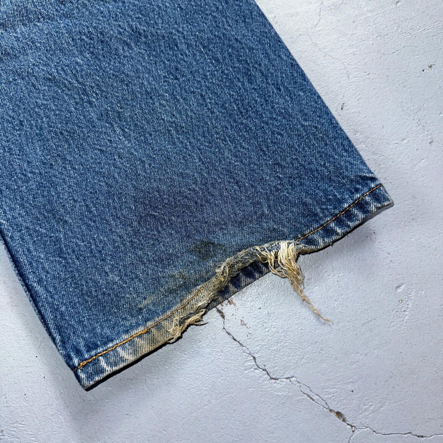 Levis 501 Vintage Y2K XX Straight Leg Jeans Blue Med Wash 42x32 Act 38x28