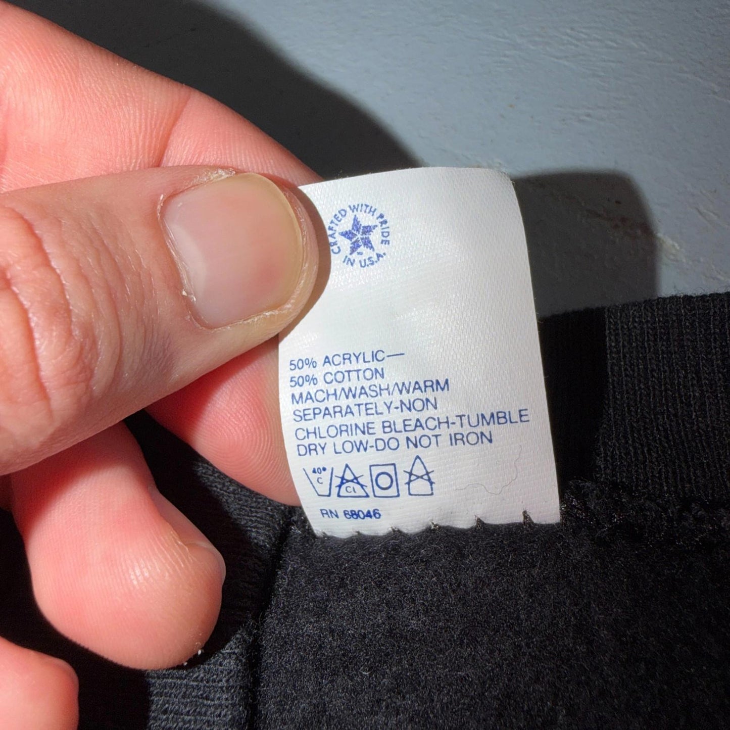 Vtg 90s USA Tultex Sweatshirt 1990s Blank Blank Simple Basic Crewneck Jumper