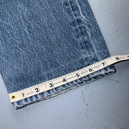 Levis 501 Vintage 80s USA XX Straight Leg Jeans Blue Light Wash 31x33 Act 28x29