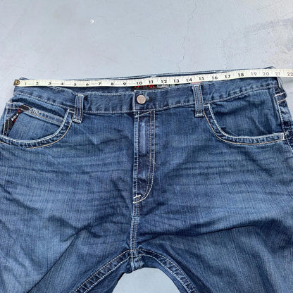 Ariat M7 Slim Straight Leg Jeans Mens 42x30 Blue Denim Pants Cowboy Western 42