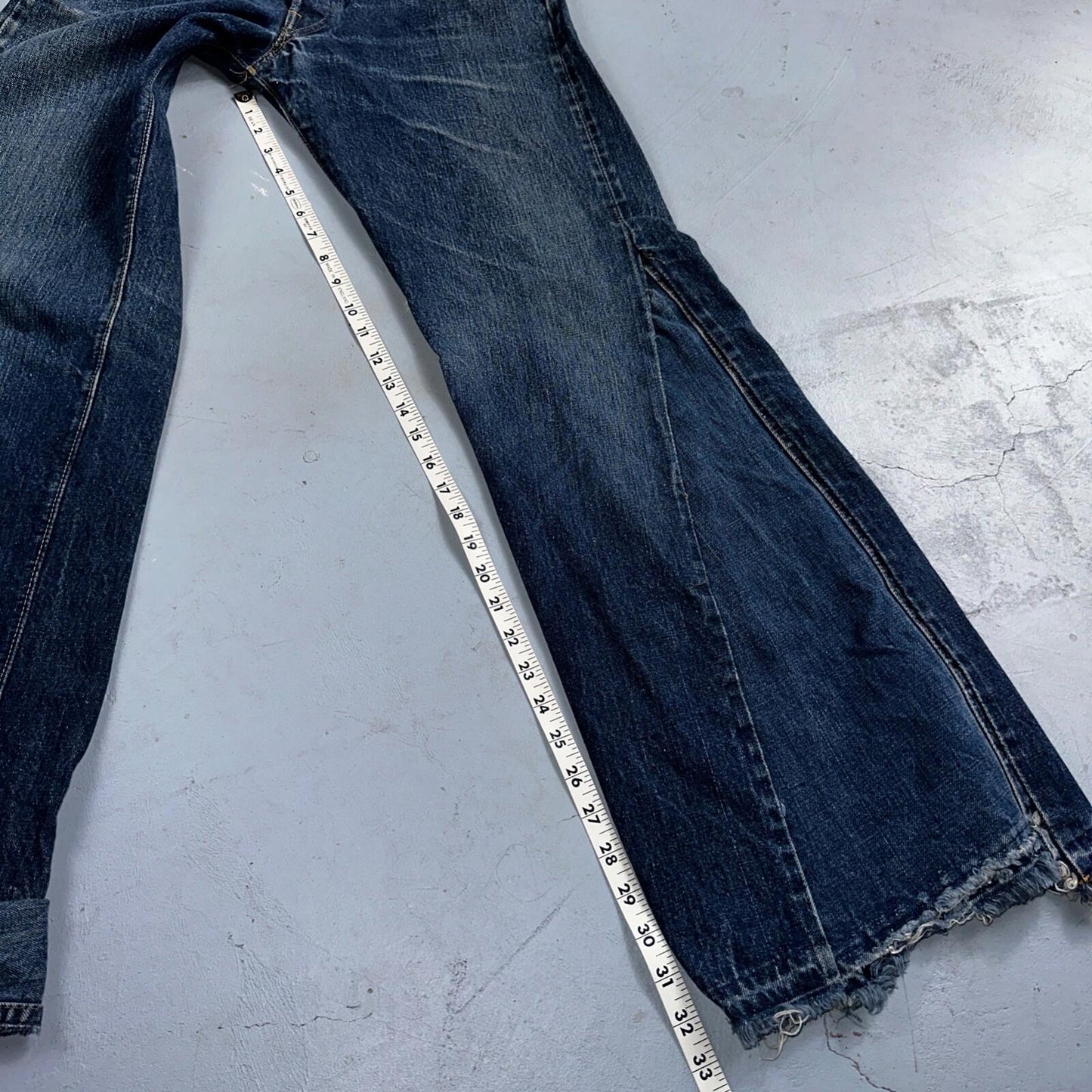 Levis 501 Vintage 80s Redline Selvedge USA XX Jeans Bootcut 33x36 Act 30x33