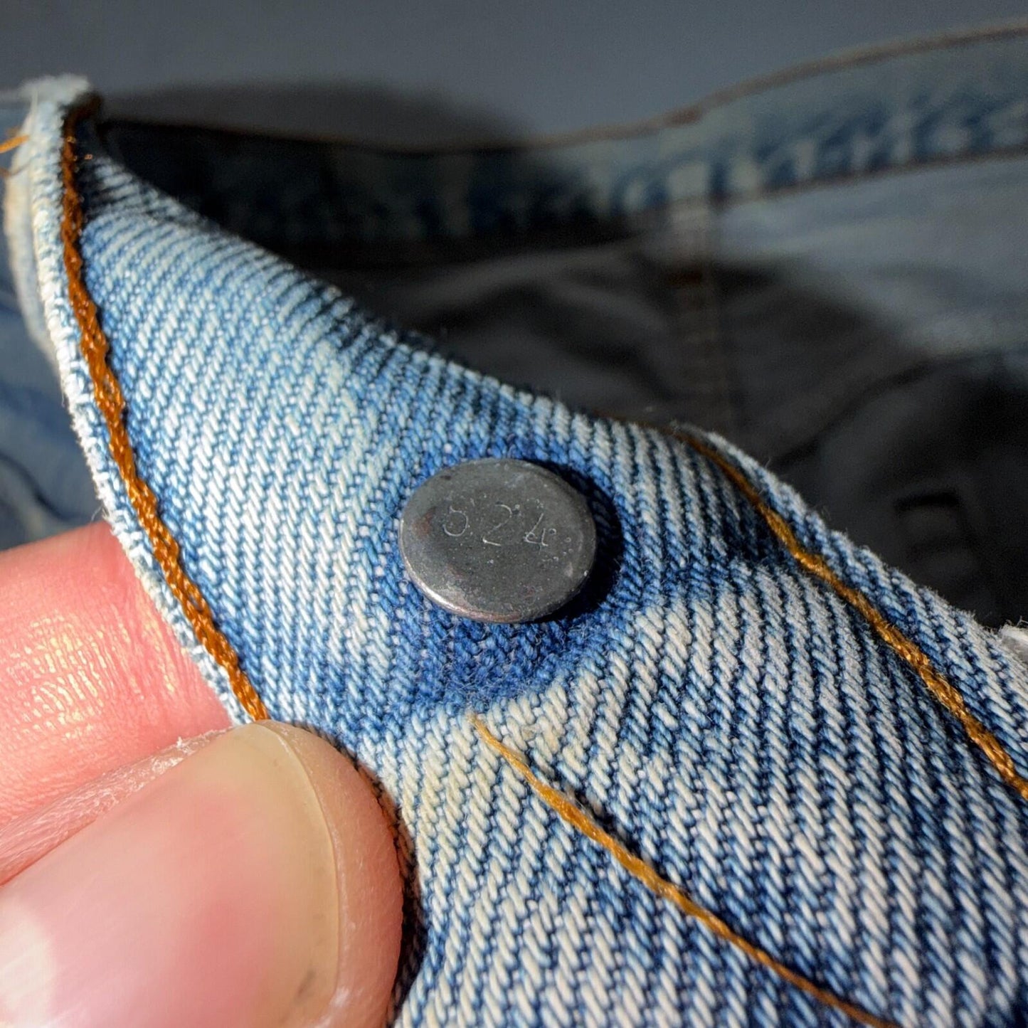 Levis 501 Vintage 80s Redline Selvedge USA XX Jeans Light Wash 35x32 Act 33x29