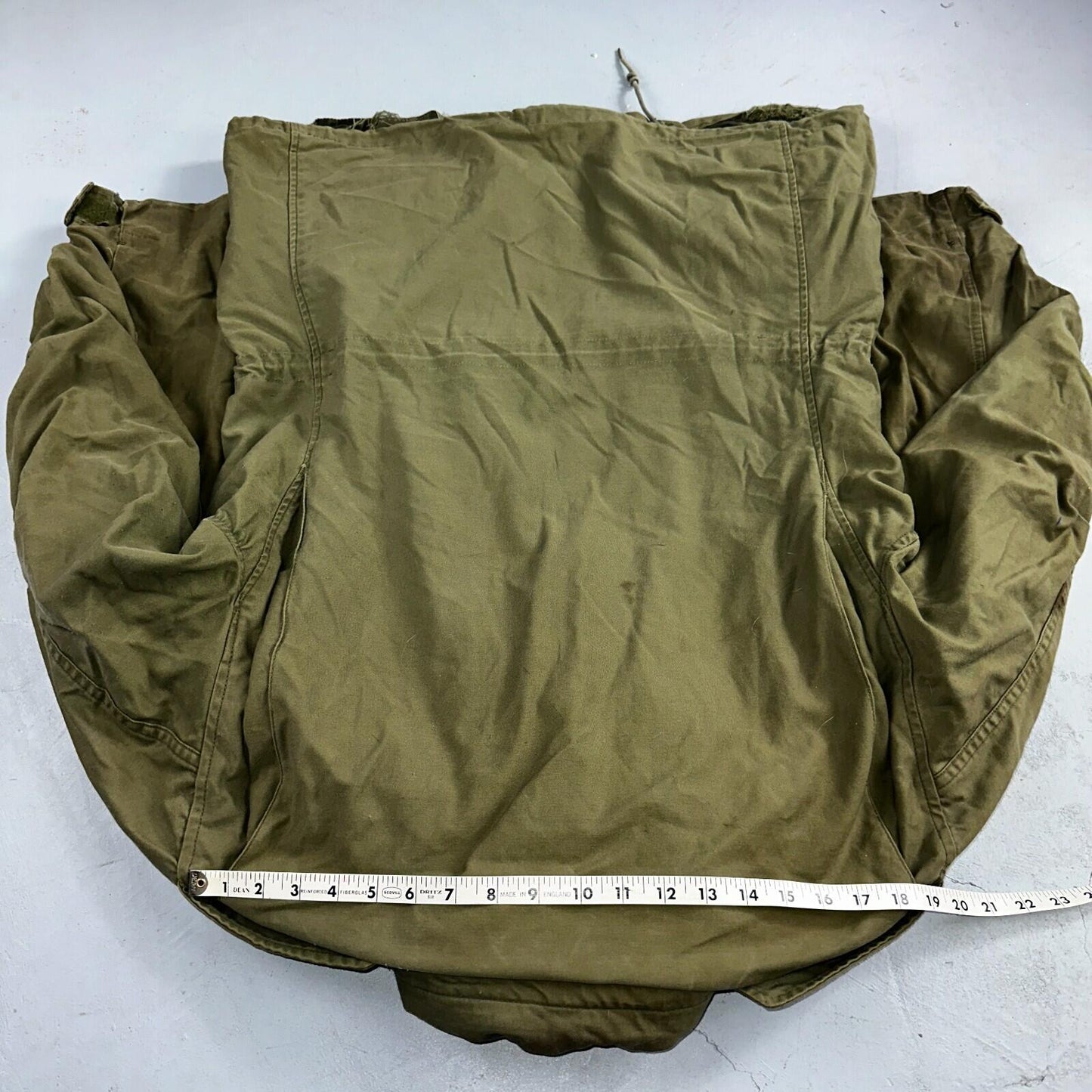 VTG US ARMY M-65 Field Jacket Coat Cold Weather Mans OG-107 Vietnam 70s Medium