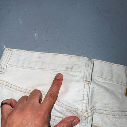 Levis 501 Vintage 90s USA XX Straight Leg Jeans Blue Light Wash 31x34 Act 29x33