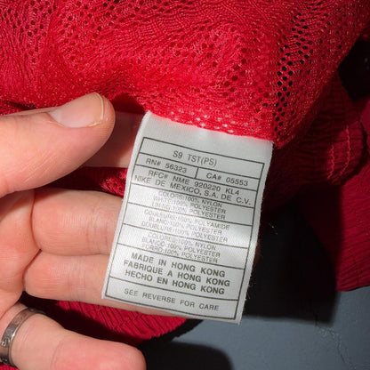 Peruvian Connection Royal Alpaca Women’s Sz. M Open Long Vest Sweater Red