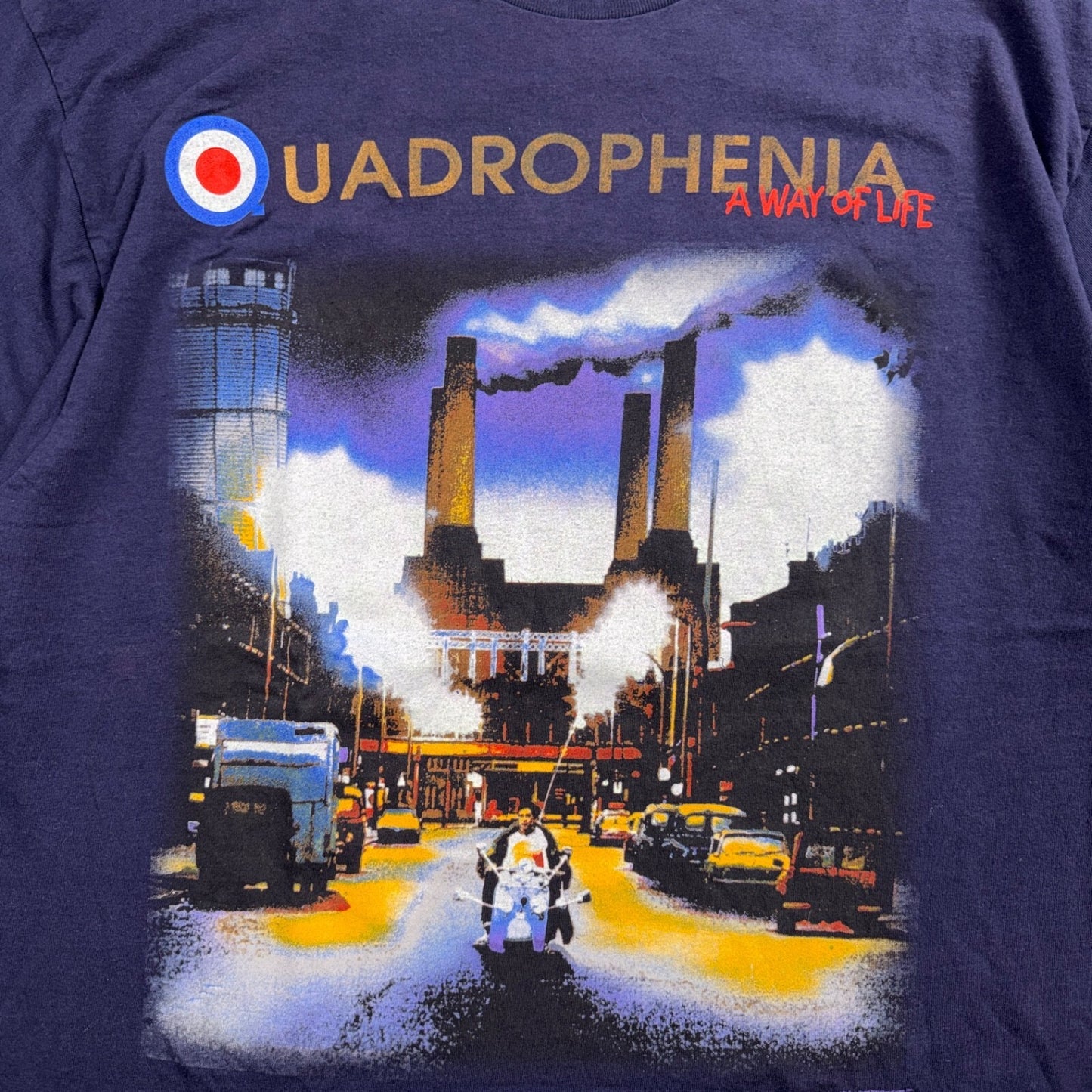 VTG The Who Quadrophenia A Way of Life World Tour 1996 Concert T Shirt XL Music