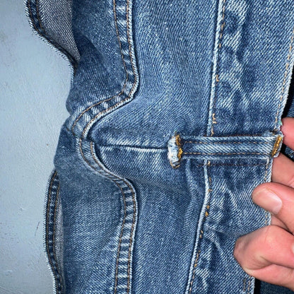 Levis 501 VTG 70s SS Redline Selvedge Jeans XX Med Wash 27x31 Tailored Altered