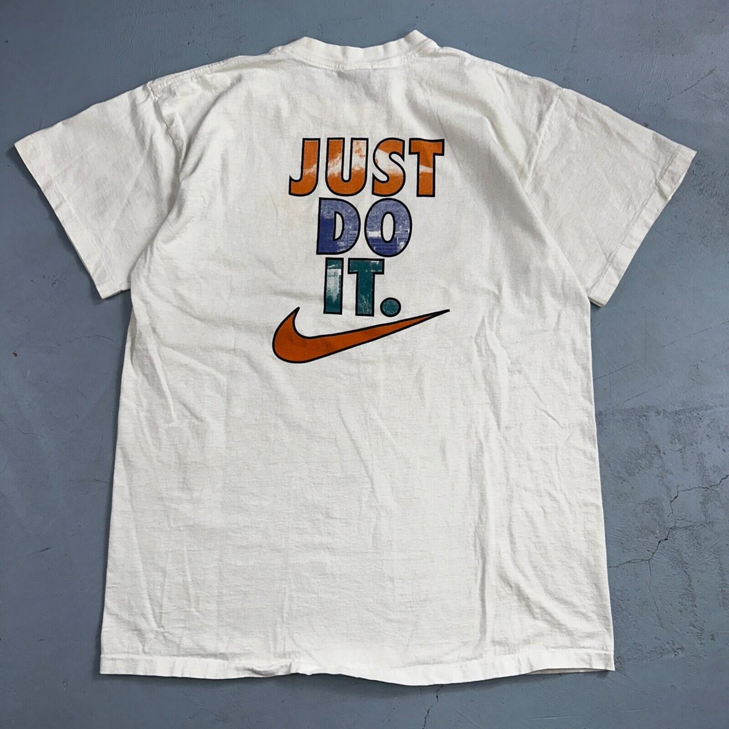 Nike 1994 Niketown Portland OregonVTG T Shirt Mayors Walk 90s 10K Marathon XL